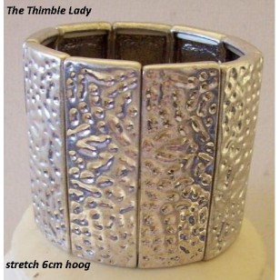 Armband-6cm-hoog-Hamerslag